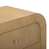 Drew Arched 3-Drawer Nightstands + Bedside Tables