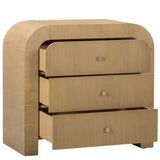 Drew Arched 3-Drawer Nightstands + Bedside Tables