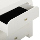 Drew Arched 3-Drawer Nightstands + Bedside Tables