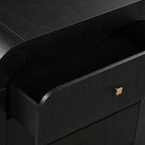 Drew Arched 3-Drawer Nightstands + Bedside Tables
