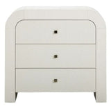 Drew Arched 3-Drawer Nightstands + Bedside Tables TOV-B54935 793580651655