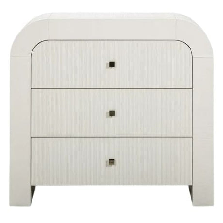 Drew Arched 3-Drawer Nightstands + Bedside Tables TOV-B54935 793580651655