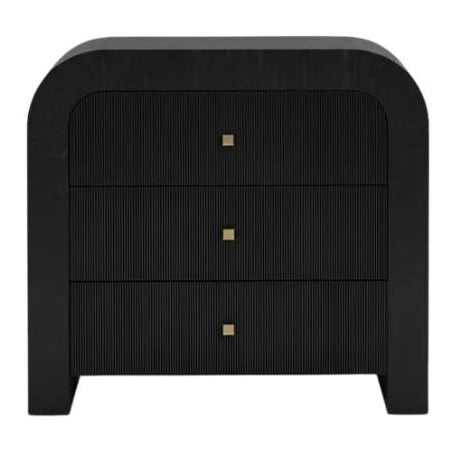 Drew Arched 3-Drawer Nightstands + Bedside Tables TOV-B54936 793580651662