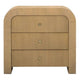 Drew Arched 3-Drawer Nightstands + Bedside Tables TOV-B54937 793580651679
