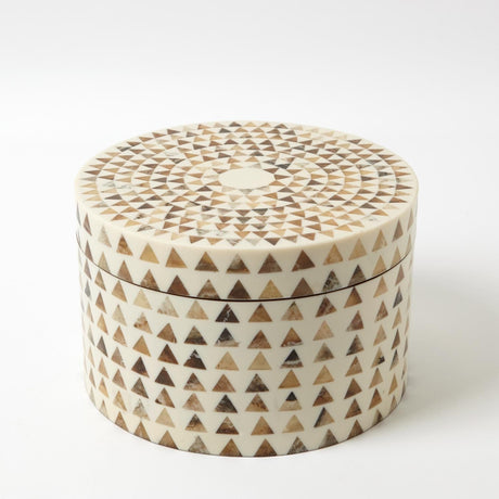 Dwell Studio Triangle Stripe Box-Large Decorative Object D9.90020 651083002315