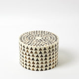 Dwell Studio Triangle Stripe Box-Large Decorative Object D9.90020 651083002315