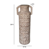 Earthy Diode Flower Vase Vases + Urns TOV-C54679