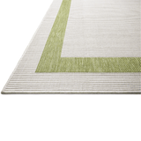 Easton Indoor/Outdoor Green/Ivory Rug Area Rug