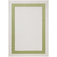 Easton Indoor/Outdoor Green/Ivory Rug Area Rug ESTNESN-07GRIV2339 885369806179