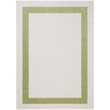 Easton Indoor/Outdoor Green/Ivory Rug Area Rug ESTNESN-07GRIV2339 885369806179