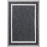 Easton Indoor/Outdoor Onyx/Ivory Rug Outdoor Rugs