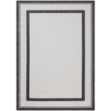 Easton Indoor/Outdoor Onyx/Ivory Rug Outdoor Rugs ESTNESN-11OXIV2339 885369806216