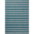 Easton Indoor/Outdoor Teal/Fog Rug Outdoor Rugs ESTNESN-04TEFG2339 885369806155
