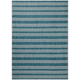 Easton Indoor/Outdoor Teal/Fog Rug Outdoor Rugs ESTNESN-04TEFG2339 885369806155