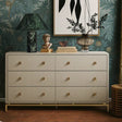 Echo Shagreen 6 Drawer Dresser Dressers