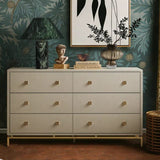 Echo Shagreen 6 Drawer Dresser Dressers