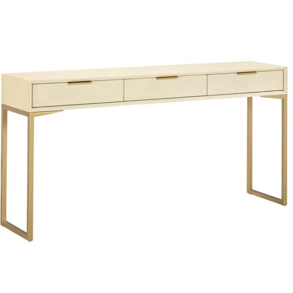 Echo Shagreen Console Console Tables