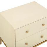 Echo Shagreen Nightstand Nightstands + Bedside Tables