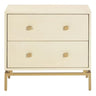 Echo Shagreen Nightstand Nightstands + Bedside Tables