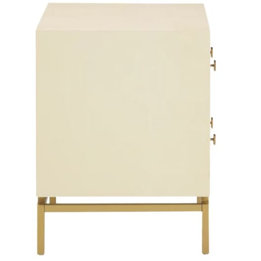 Echo Shagreen Nightstand Nightstands + Bedside Tables