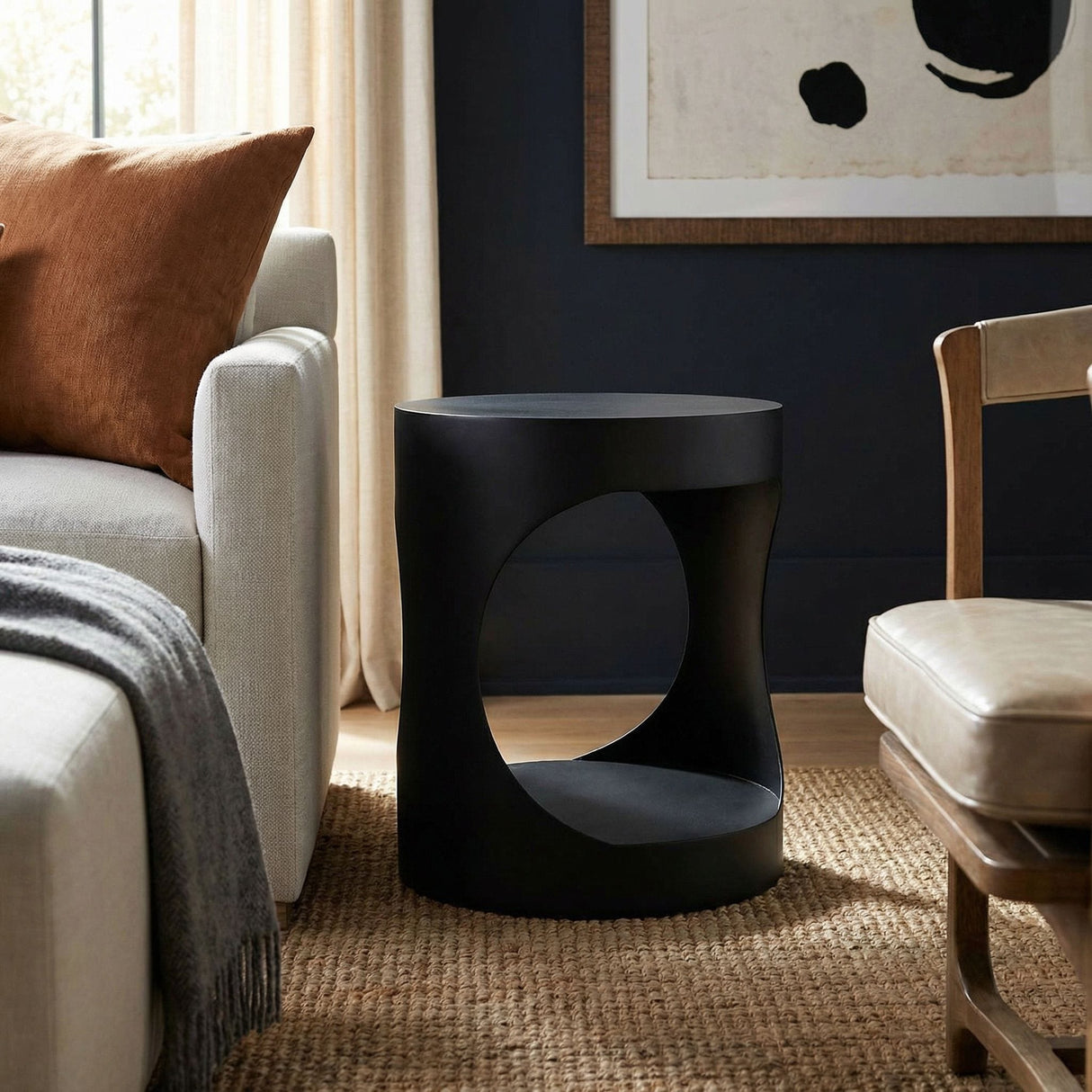 Eclipse Round Side Table Side Tables