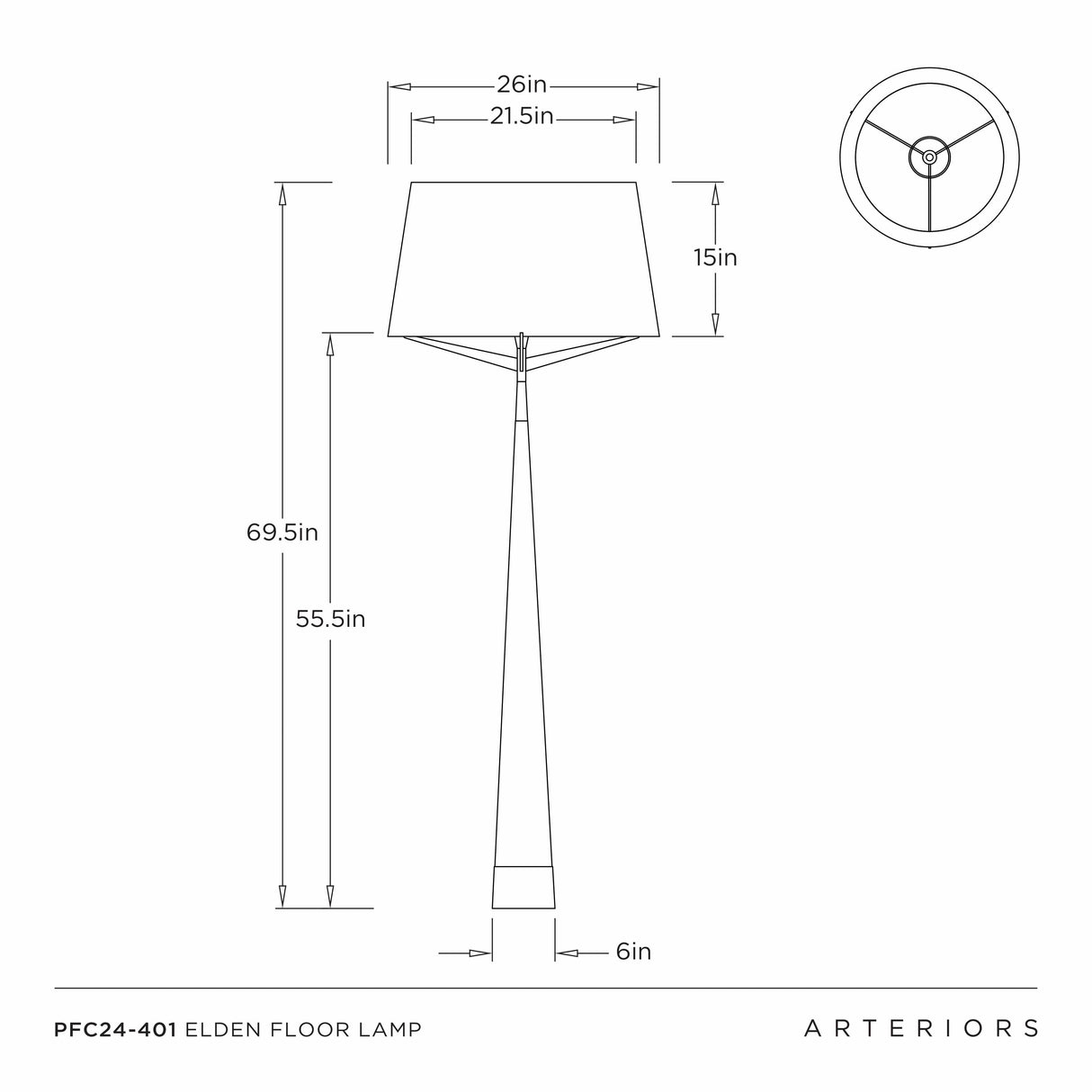 Elden Floor Lamp Floor Lamps