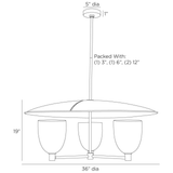 Eldridge Chandelier Chandeliers DMI12 796505703224