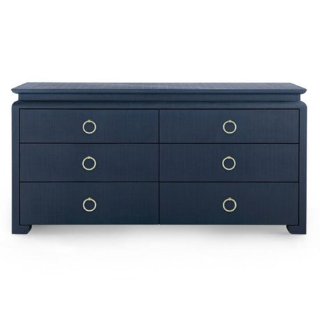 Elina Extra Large 6-Drawer Dresser