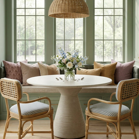 Eli Indoor/Outdoor Dining Table Outdoor Dining Furniture TOV-O54277 793580631855