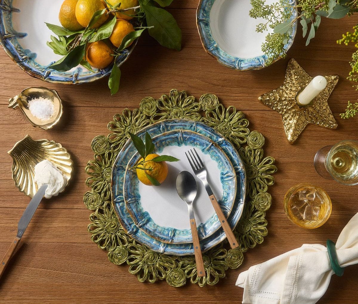 Eliana Placemat (Pack of 4) Kitchen + Table Linens