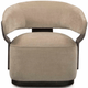 Ellery Linen Chenille Swivel Accent Chair Occasional + Accent Chairs