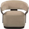 Ellery Linen Chenille Swivel Accent Chair Occasional + Accent Chairs