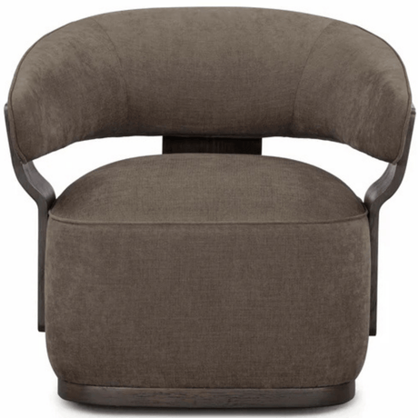 Ellery Linen Chenille Swivel Accent Chair Occasional + Accent Chairs