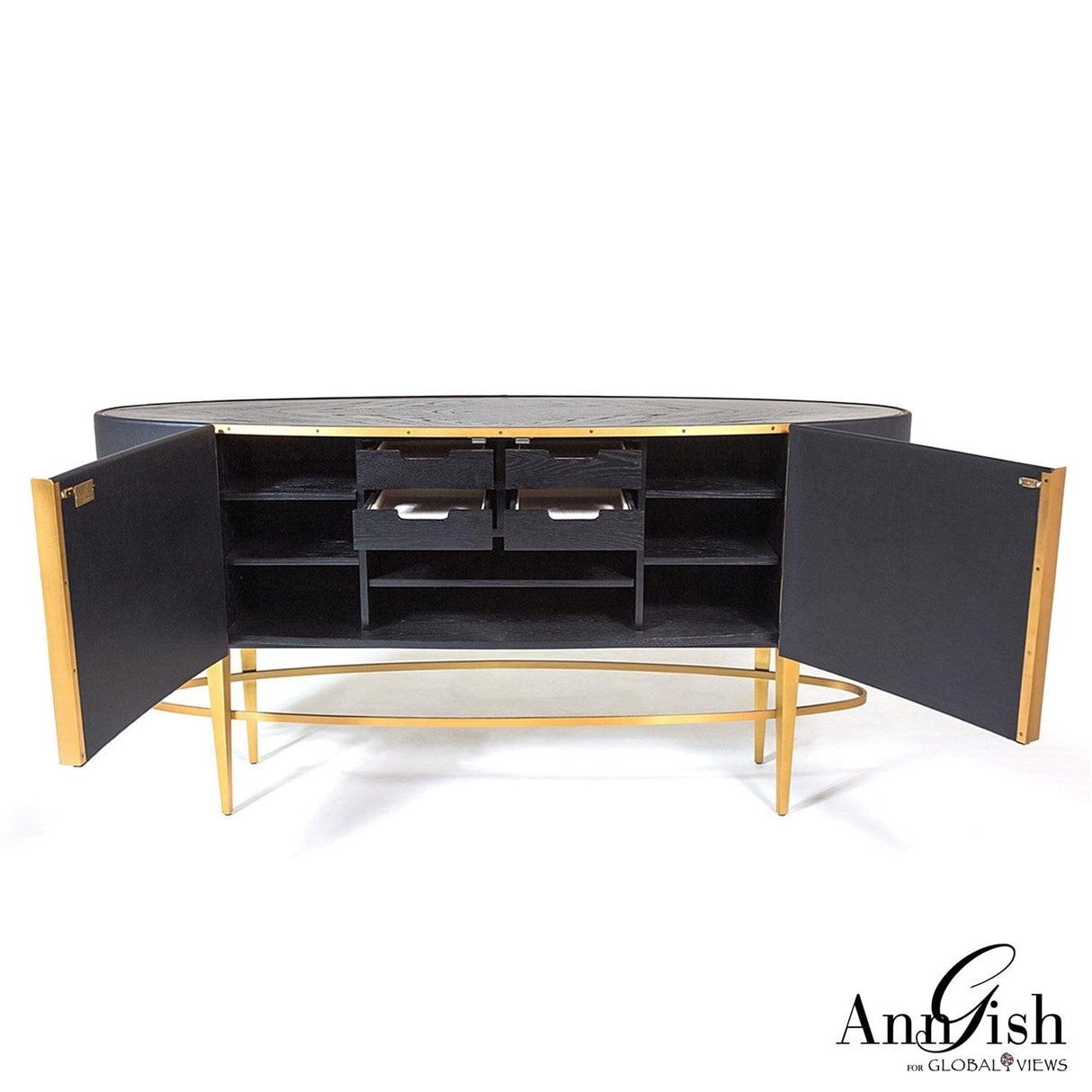 Ellipse Sideboard - Ebony Sideboard AG2.20017 651083075210