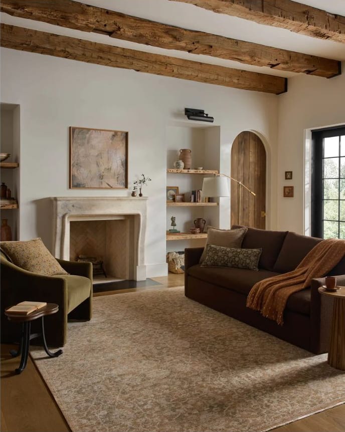 Elora Gold Natural Rug Area Rugs