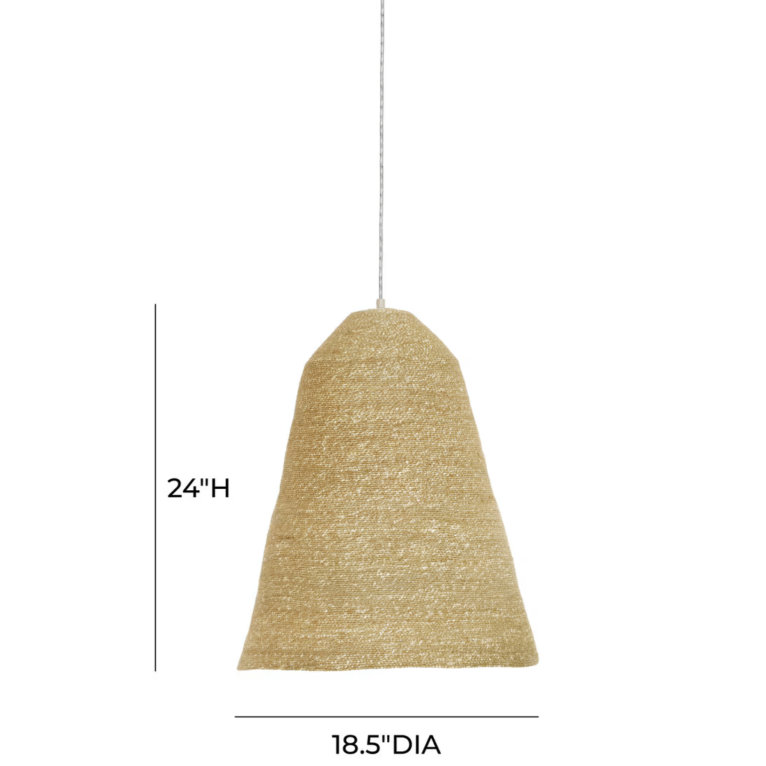 Elysian Natural Grass Pendant Lamp Pendant Lighting TOV-G18484