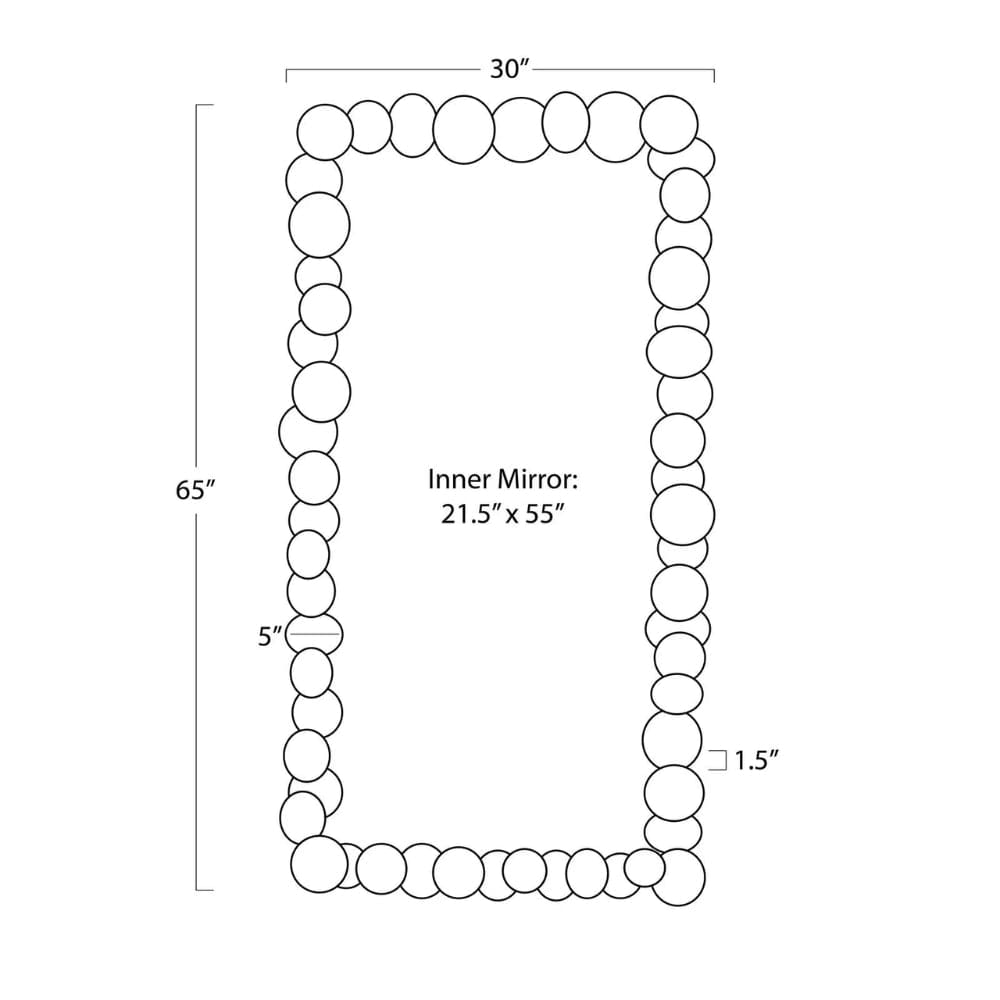 Ember Rectangle Mirror - Draft for Tariffs 05-02-25 Mirror 21-1182