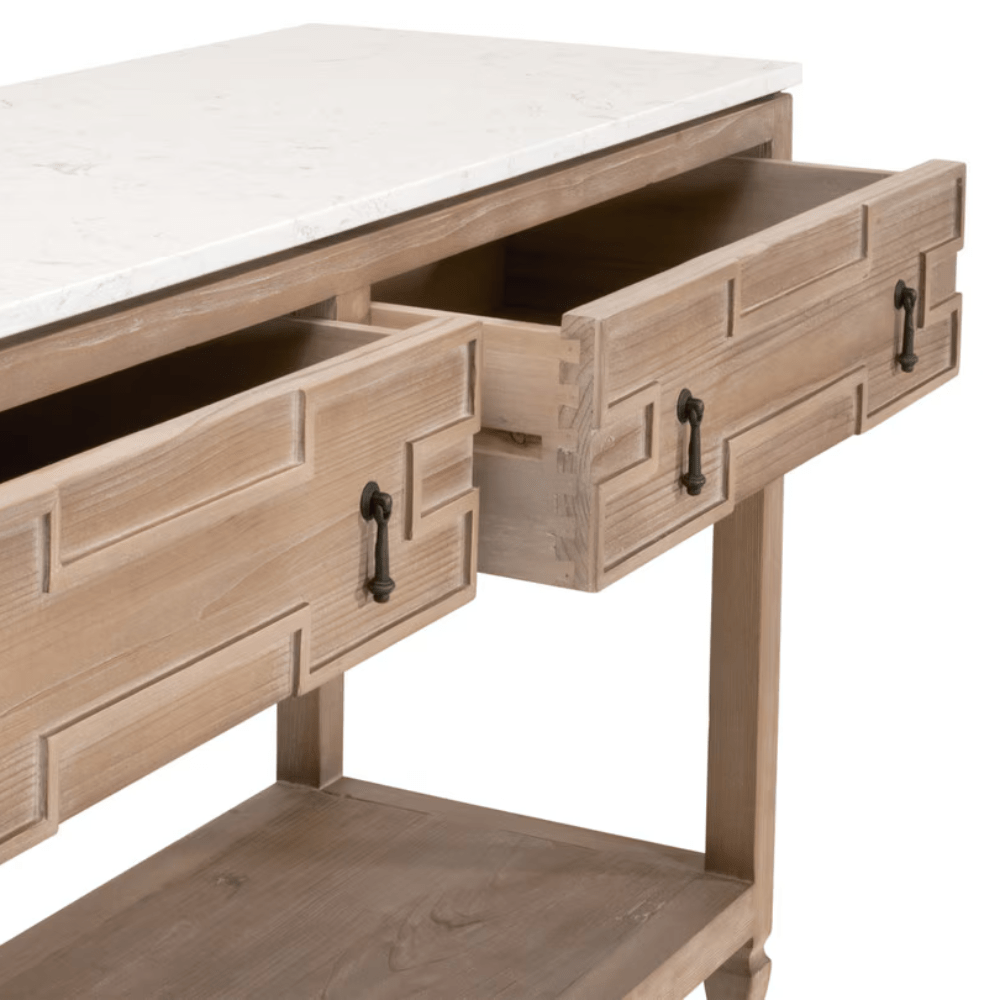 Emerie 2-Drawer Entry Console Console & Entry Table