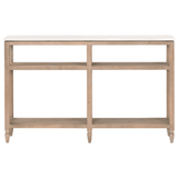 Emerie Narrow Console Table Console & Entry Table 8016-N.SGRY-PNE/WHTQ