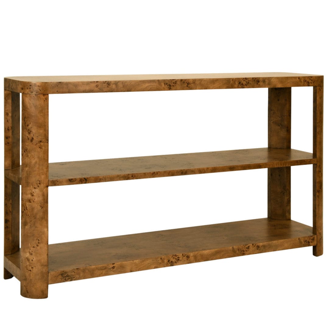 Emery Console Table Bookcases, Tall Cabinets + Shelving