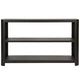 Emery Console Table Bookcases, Tall Cabinets + Shelving EMERY BLK 607629011211