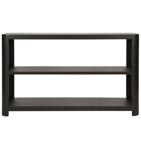 Emery Console Table Bookcases, Tall Cabinets + Shelving EMERY BLK 607629011211
