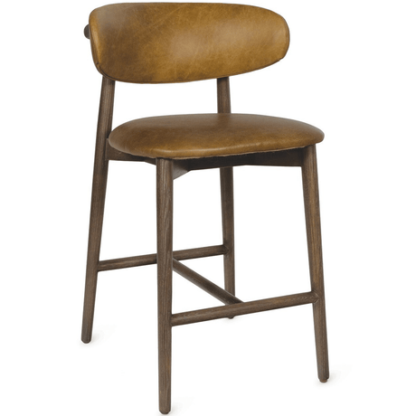 Ethan Leather Bar & Counter Stool Bar & Counter Stools 32-1226BRN