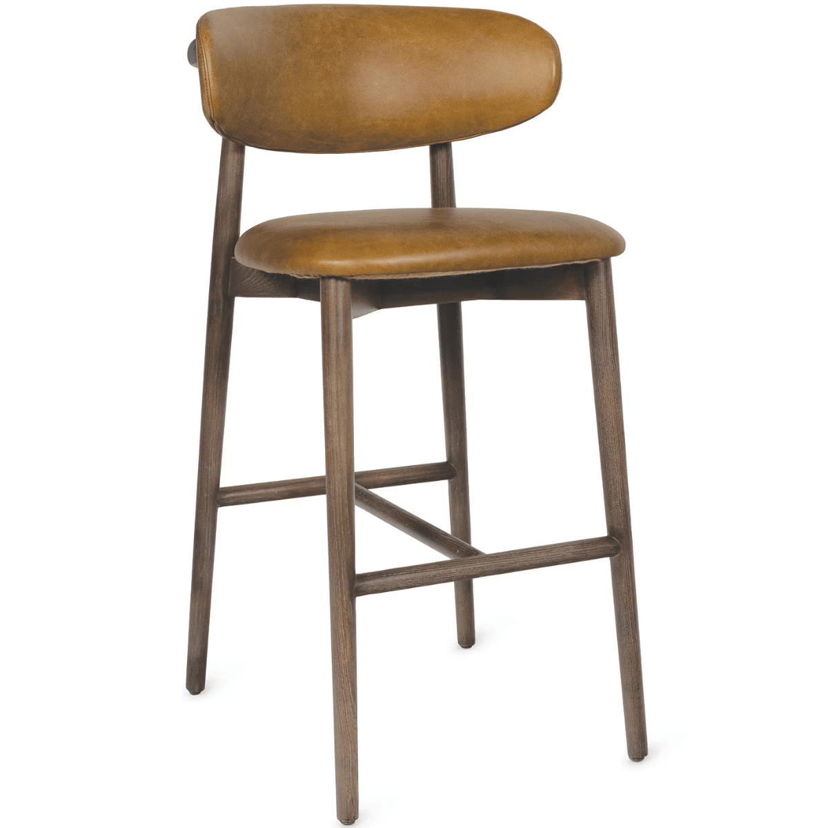 Ethan Leather Bar & Counter Stool Bar & Counter Stools 32-1227BRN