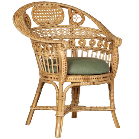 Eugenie Natural Dining Chair Dining Chairs + Benches 7000-1082