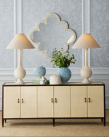 Evie Shagreen Credenza Sideboards + Cabinets