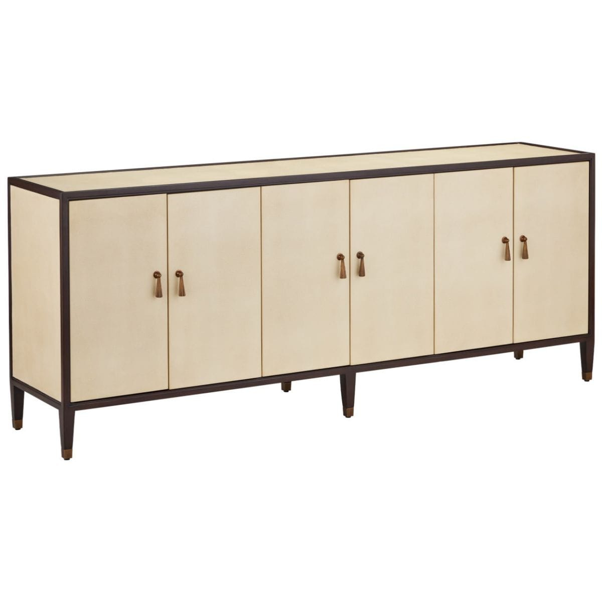 Evie Shagreen Credenza Sideboards + Cabinets
