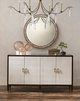 Evie Shagreen Credenza Sideboards + Cabinets