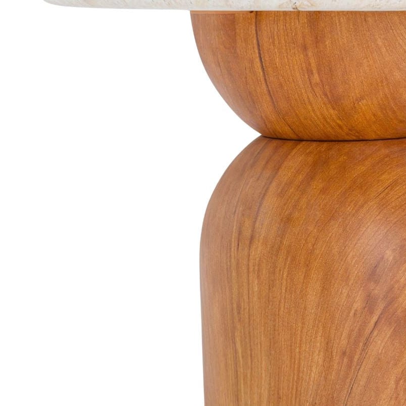 Faith Indoor/Outdoor Side Table Outdoor Furniture TOV-OC54483 793580641823