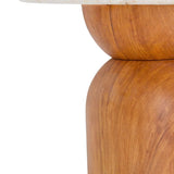 Faith Indoor/Outdoor Side Table Outdoor Furniture TOV-OC54483 793580641823